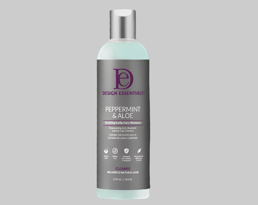 Shampooing anti-démangeaisons à la menthe poivrée et à l'aloès