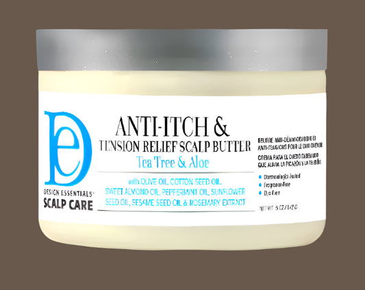 Beurre anti-démangeaisons pour le cuir chevelu 5 oz