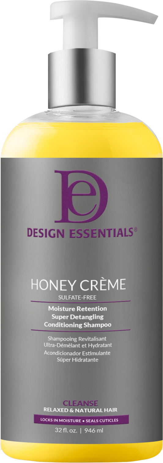 Shampoing hydratant à la crème au miel