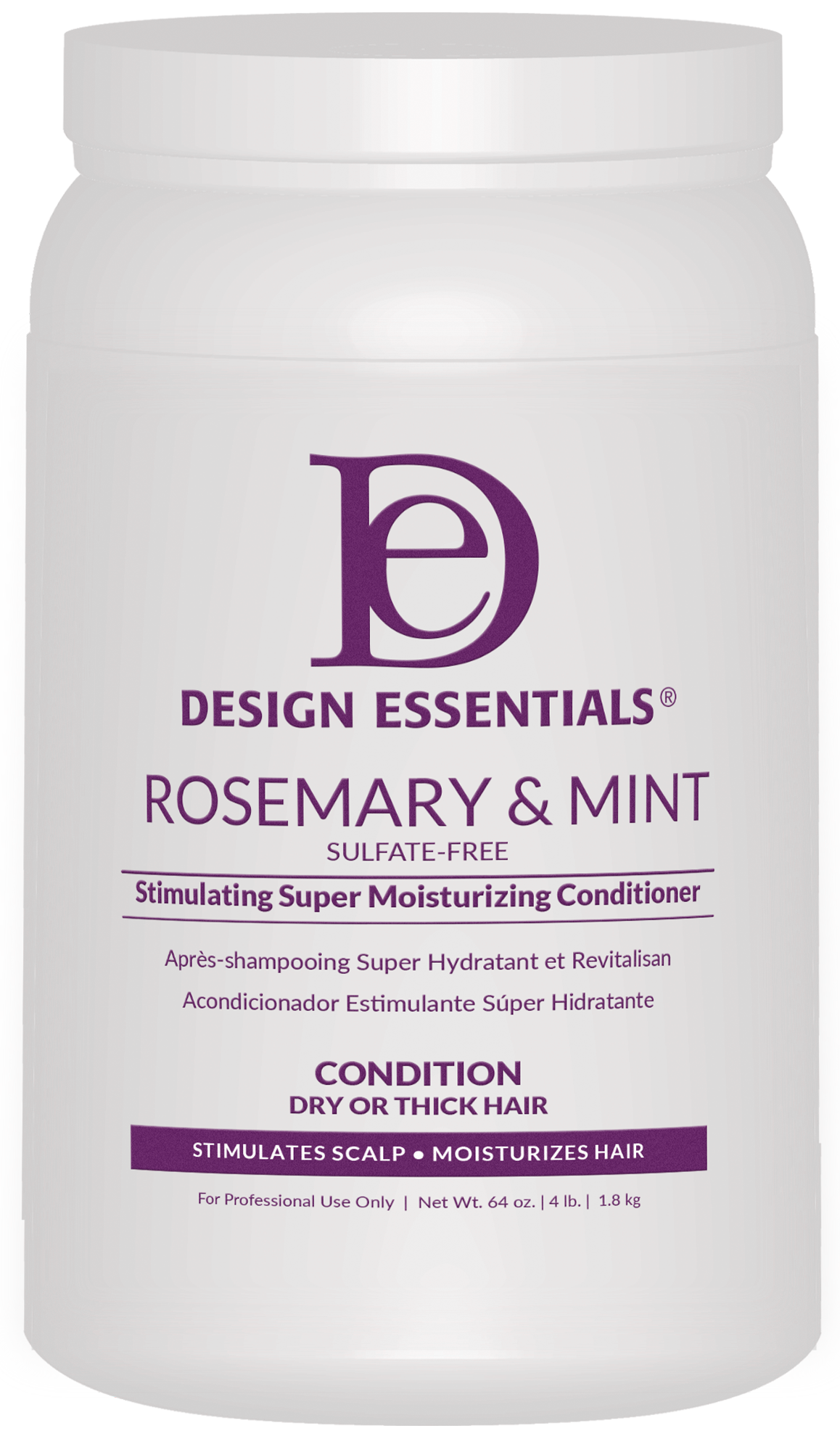 Après-shampoing stimulant au romarin et à la menthe