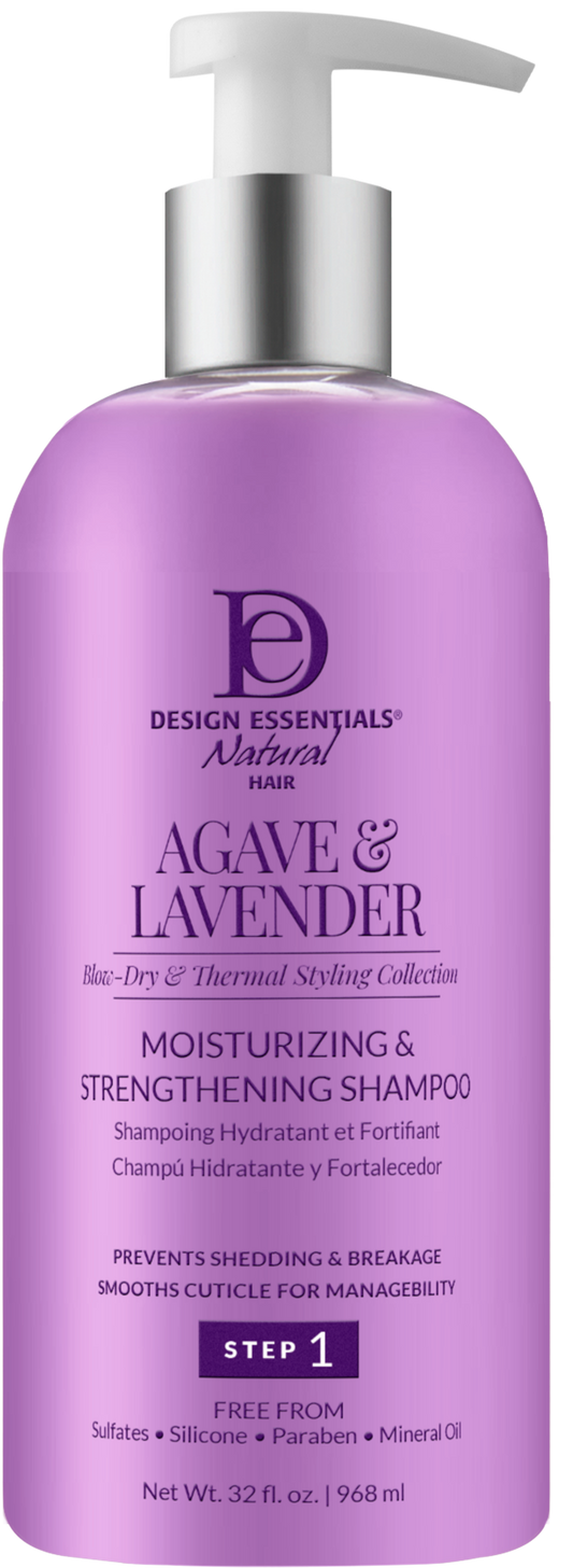 Shampoing hydratant et fortifiant à l'agave et à la lavande