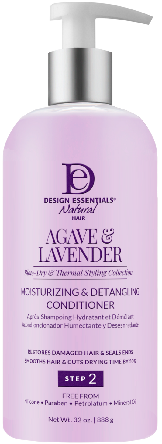 Après-shampoing hydratant et démêlant à l'agave et à la lavande