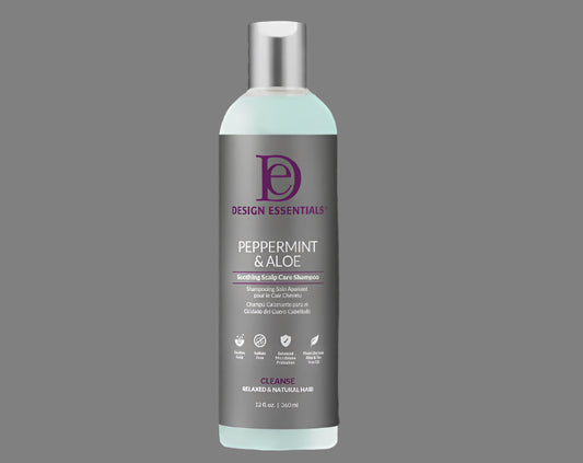Shampooing anti-démangeaisons à la menthe poivrée et à l'aloès